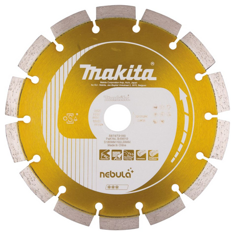 B-54019 - Diamond Disc Makita B-54019 Wet and Dry Nebula 180mm - Image 2