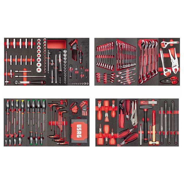 U04950632 - Maintenance Assortment USAG 495 MC 302 pcs 4 drawers