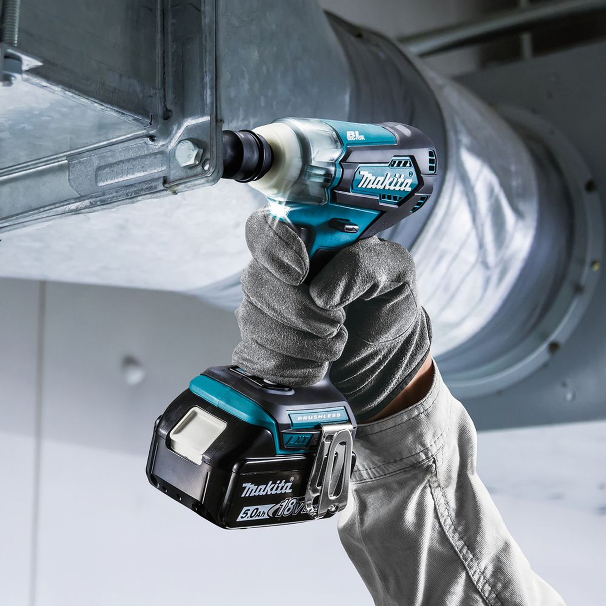 DTW181RTJ - Chiave a impulsi Makita DTW181RTJ 18V 5Ah - Immagine 15