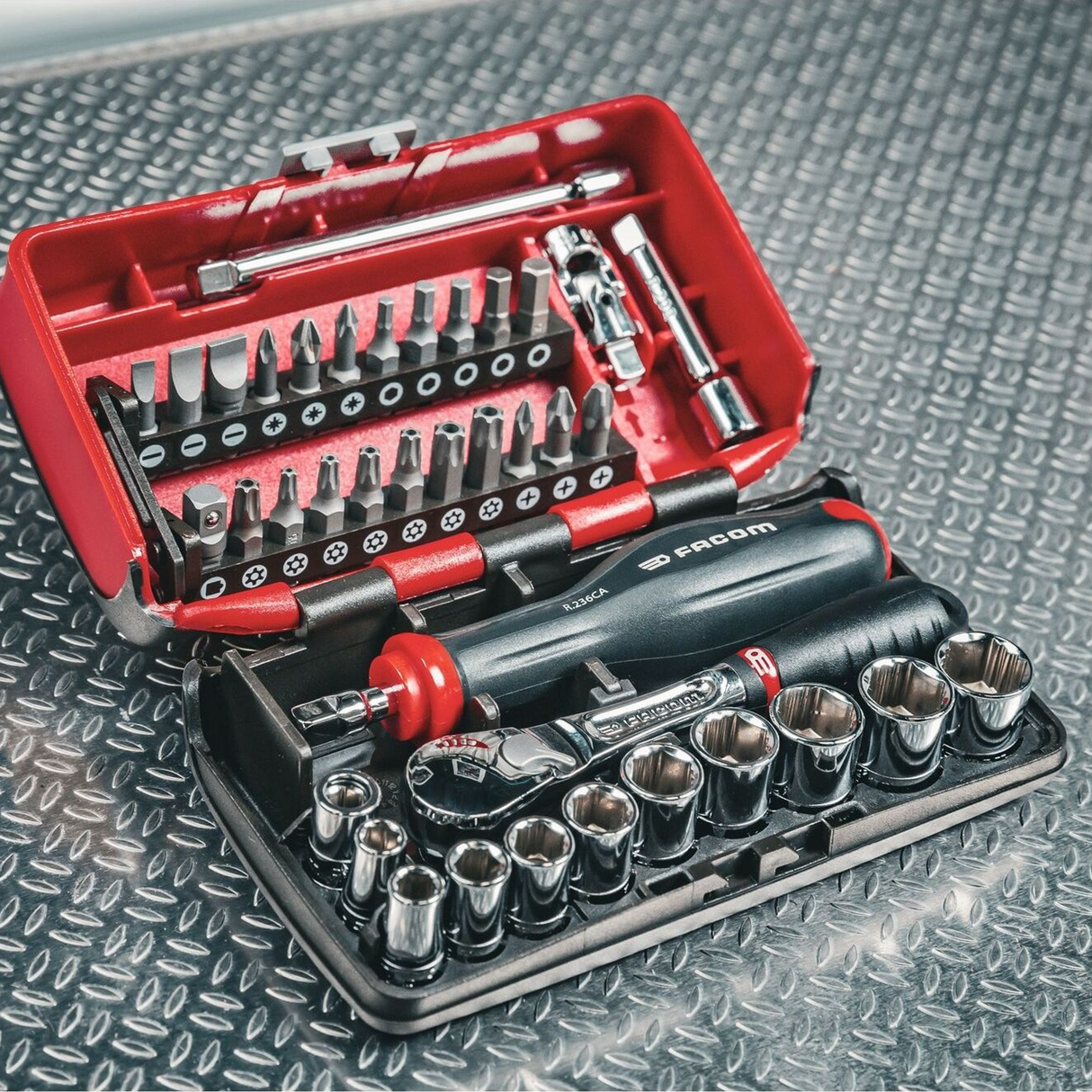 RL.NANO1GRPPB - Facom R2 NANO 6-Point OGV Socket Set - Image 8