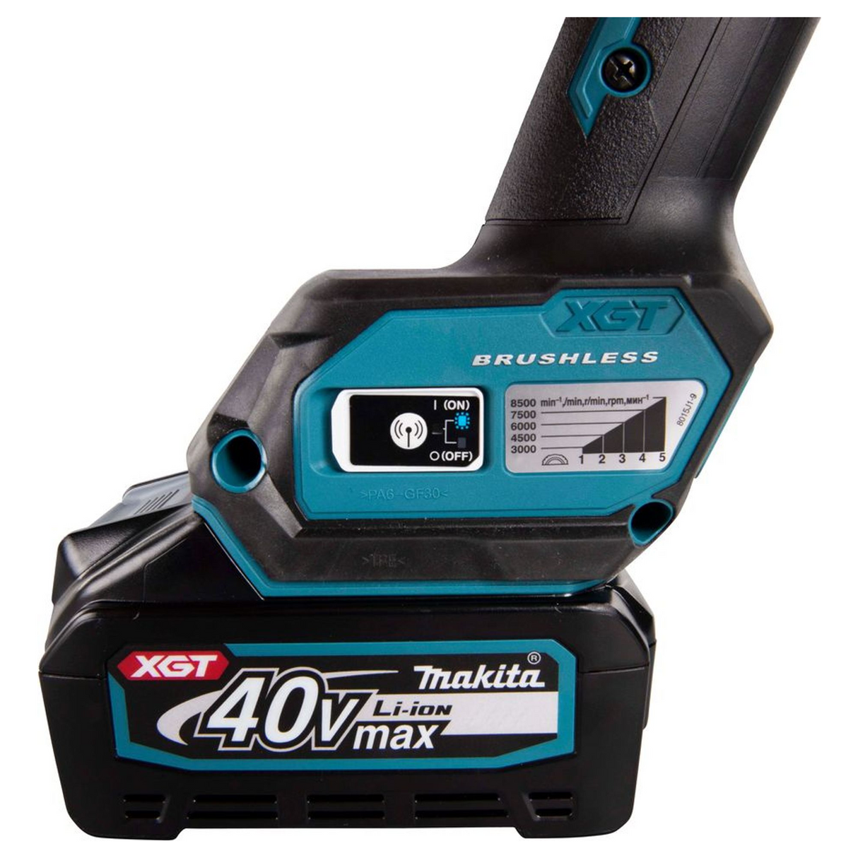 Smerigliatrice Makita GA023GU201 40V 4Ah