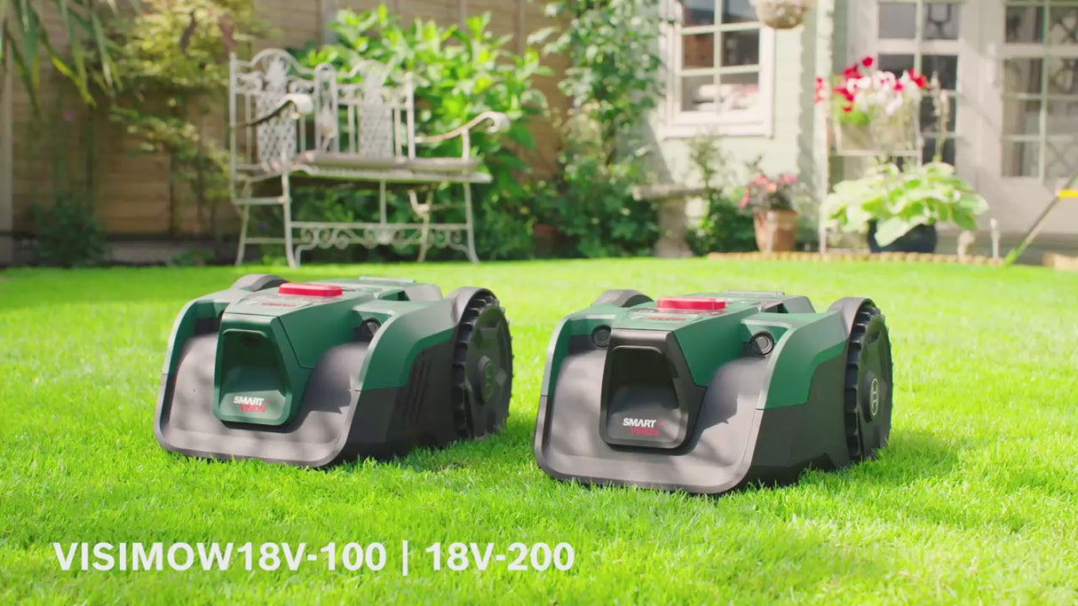 Robot Lawnmower Bosch VISIMOW18V-200 18V