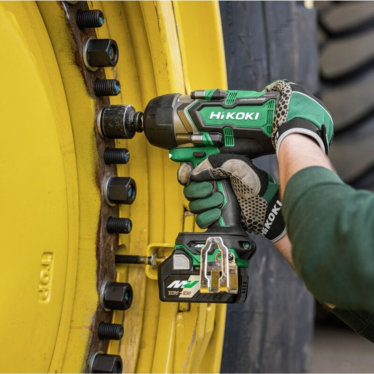 WR36DFWRZ - HiKOKI WR36DFWRZ 36V Impact Wrench - Image 4