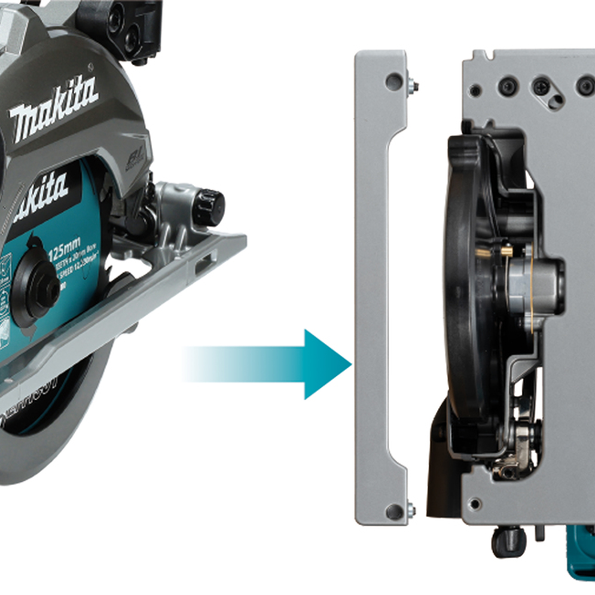 HS014GZ - Circular Saw Makita HS014GZ 40V XGT 125mm - Image 14