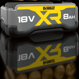 DCB1880-XJ - Batteria Dewalt DCB1880-XJ 18V 8Ah - Immagine 9