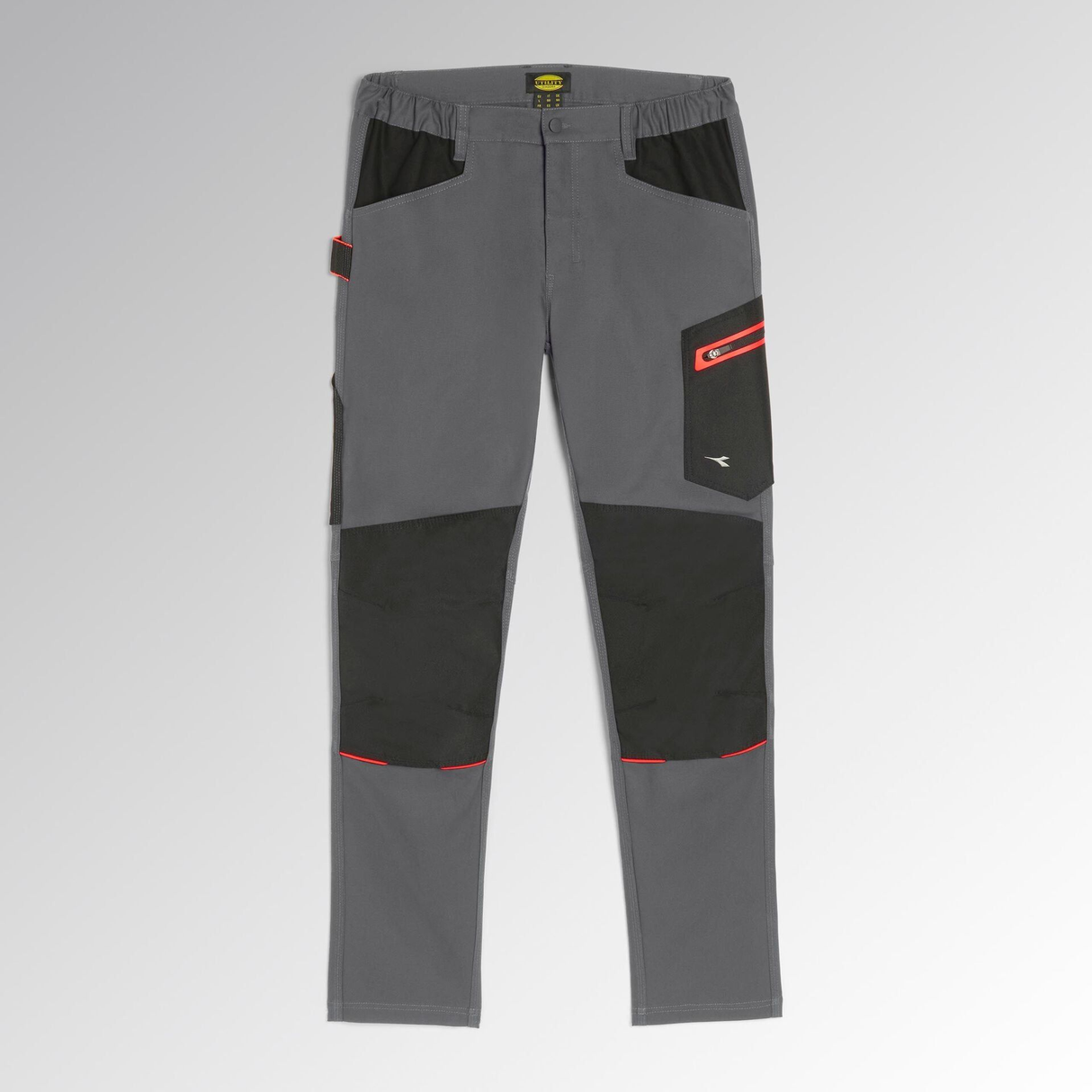 702.183064-75070- - Work Trousers Diadora Utility Pant Stretch Performance 2.0 Steel Grey