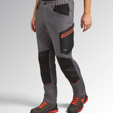 702.183064-75070- - Work Trousers Diadora Utility Pant Stretch Performance 2.0 Steel Grey - Image 2