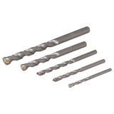 E-11536 - Set 5 Punte TCT per Muratura Makita E-11536 Codolo Cilindrico - Immagine 5