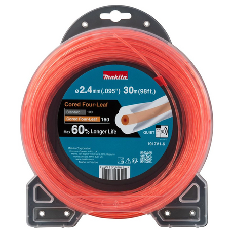 1917V1-6 - Four-Leaf nylon line Makita 1917V1-6 2.4mm orange - Image 2