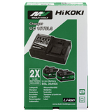 UC18YSL3WHZ - BoosterPack HiKOKI UC18YSL3WHZ 2 Multi Volt Batteries BSL36A18X 36V/18V 2.5Ah/5.0Ah + Battery Charger - Image 4