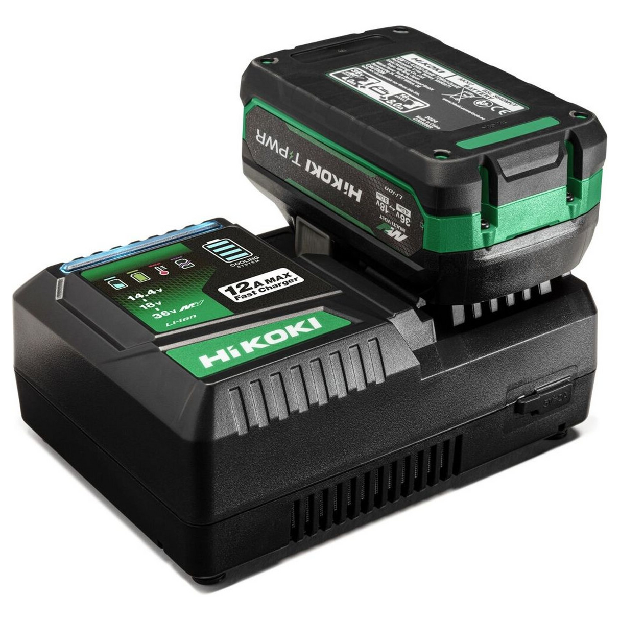 UC36YSL2W0Z - HiKOKI UC36YSL2 Rapid Battery Charger 14.4V - 18V - 36V 12A - Image 2