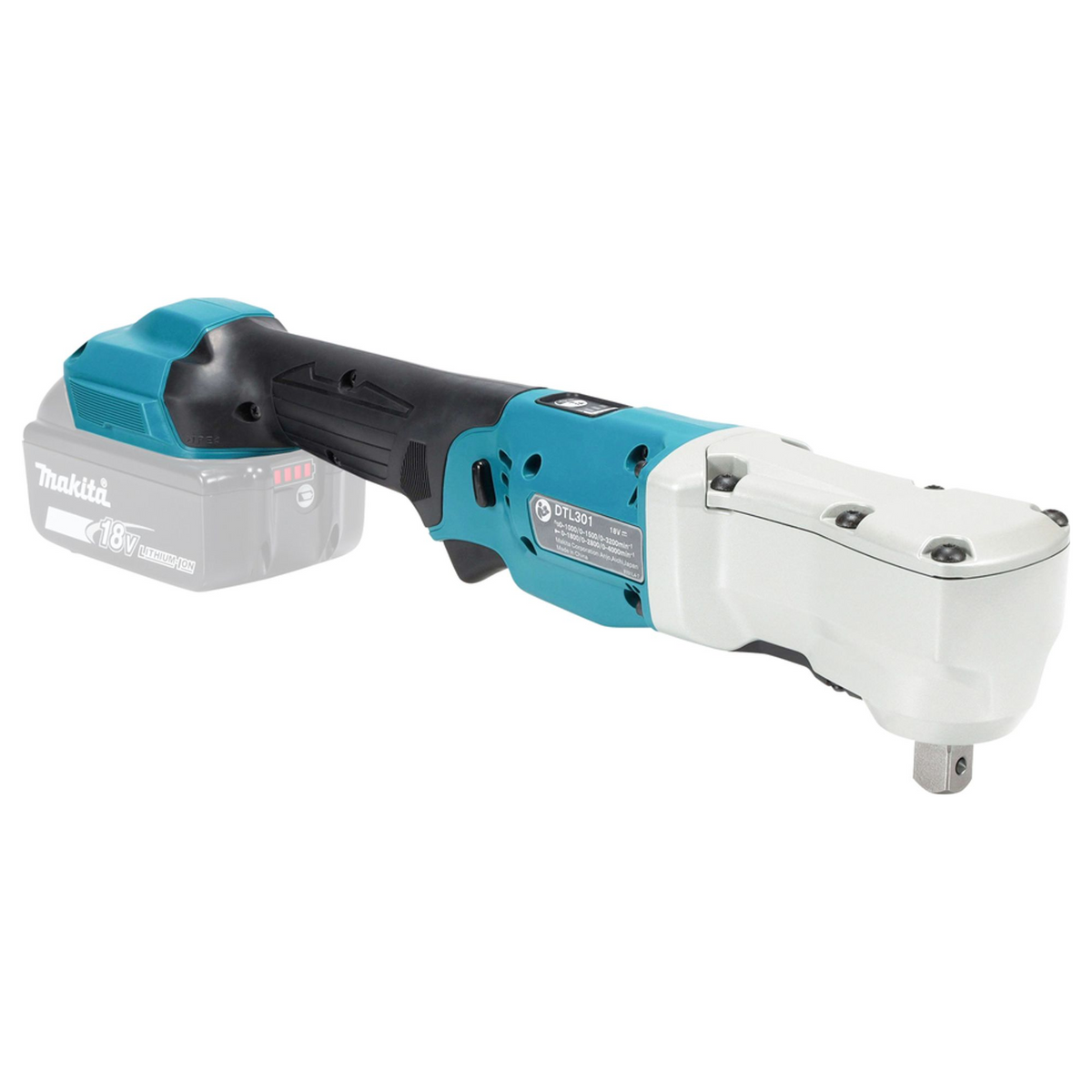 DTL301Z - Impact Angle Wrench Makita DTL301Z 18V 1/2" 340Nm - Image 7