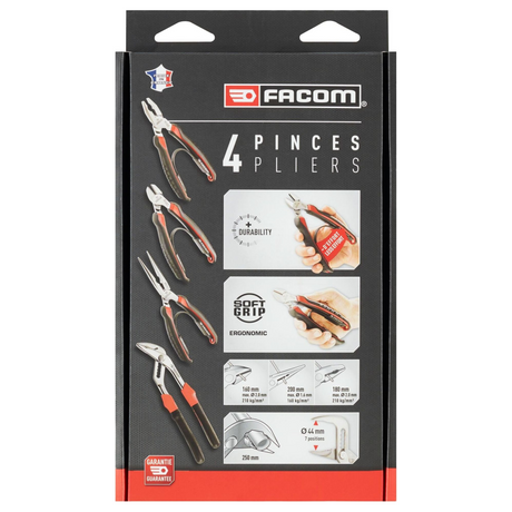 CPE.A1PB - Facom CPE.A1PB 4-Piece Pliers Set - Image 2