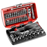 R.360NANOPB - FACOM R.360NANOPB 1/4" Ratchet and Socket Set 38 pieces
