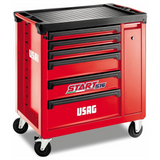 U05160097 - Tool Trolley USAG START 6 Drawers with Vertical Drawer